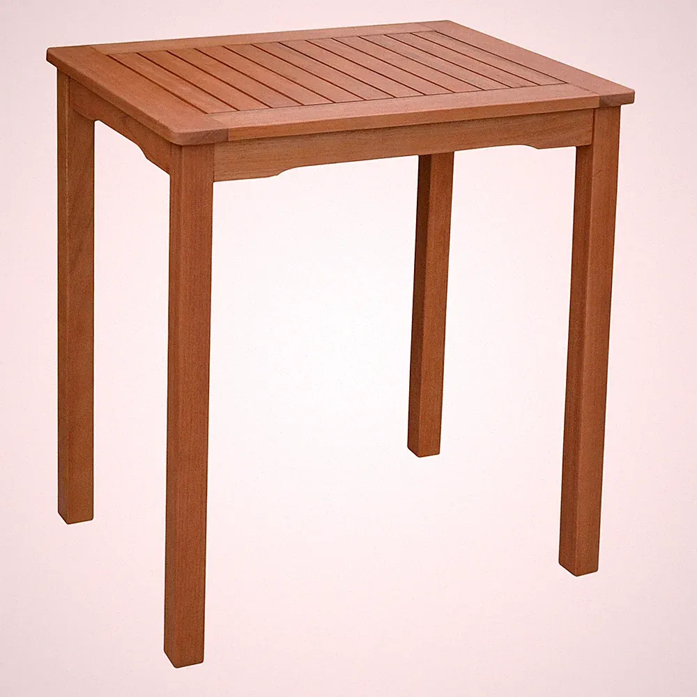 Gartentisch Holztisch 70 x 50 cm Balkontisch Beistelltisch Tisch Terrasse Garten