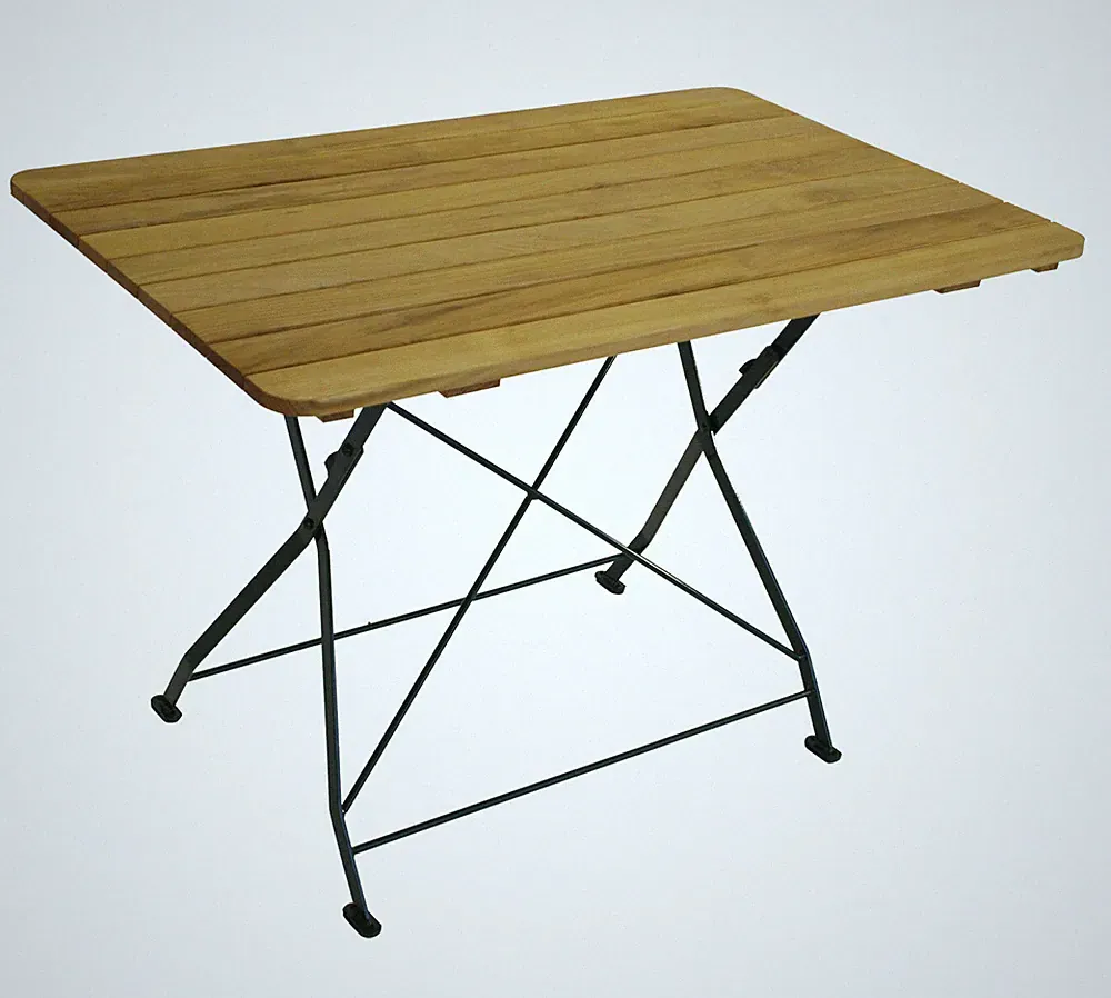 Gartentisch Klapptisch Biergartentisch Gartenmöbel Tisch BAD TÖLZ 70x110cm grün