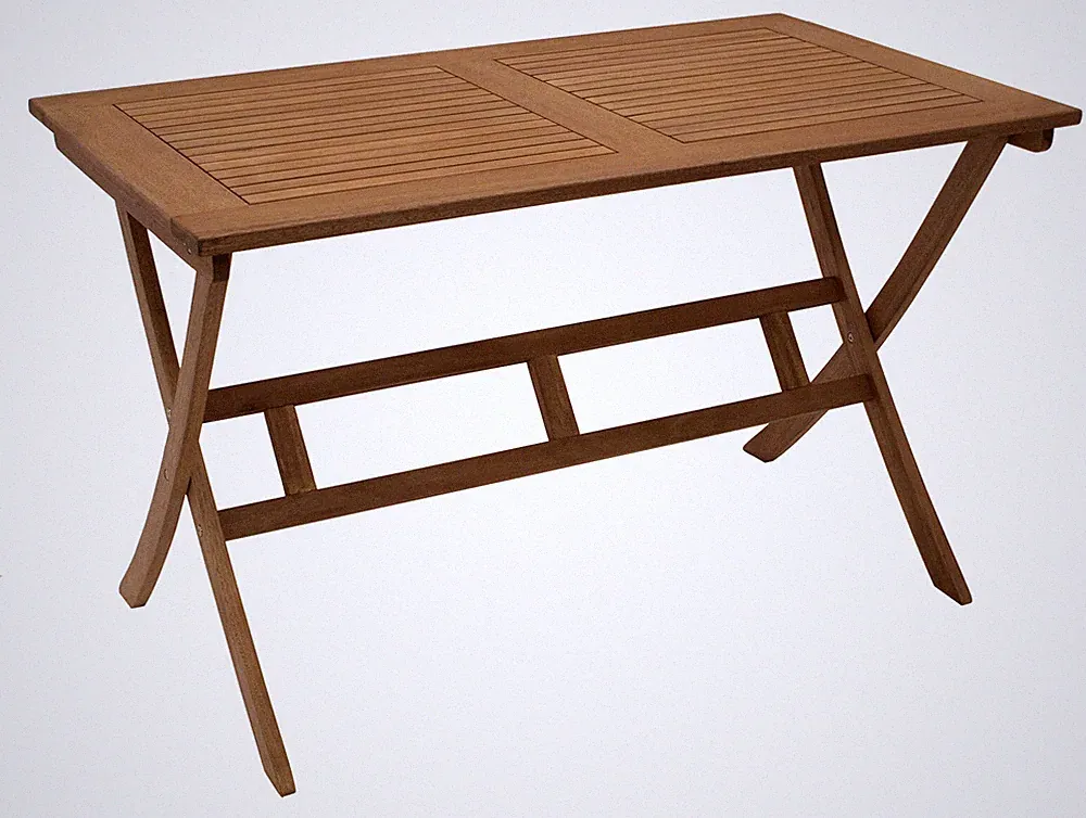 Gartentisch Klapptisch Gartenmöbel Tisch Holztisch BONITA 70x120cm, klappbar