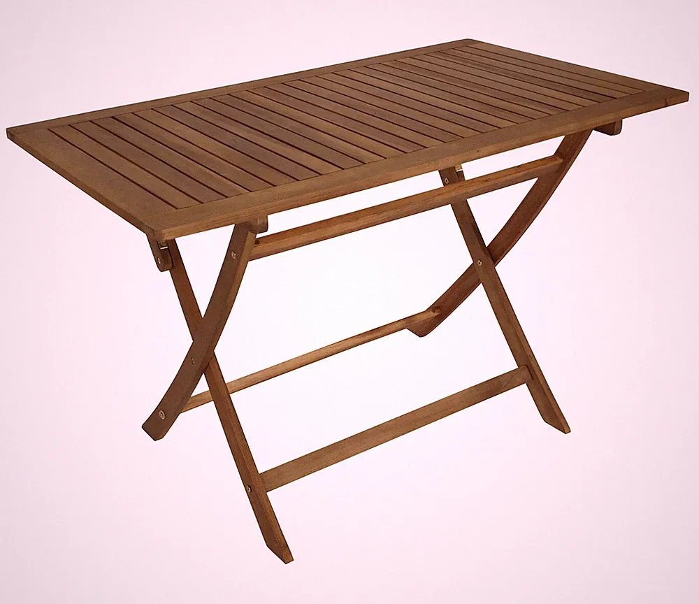 Gartentisch Klapptisch Gartenmöbel Tisch Holztisch TOBAGO 120x70cm Holz 2. WAHL