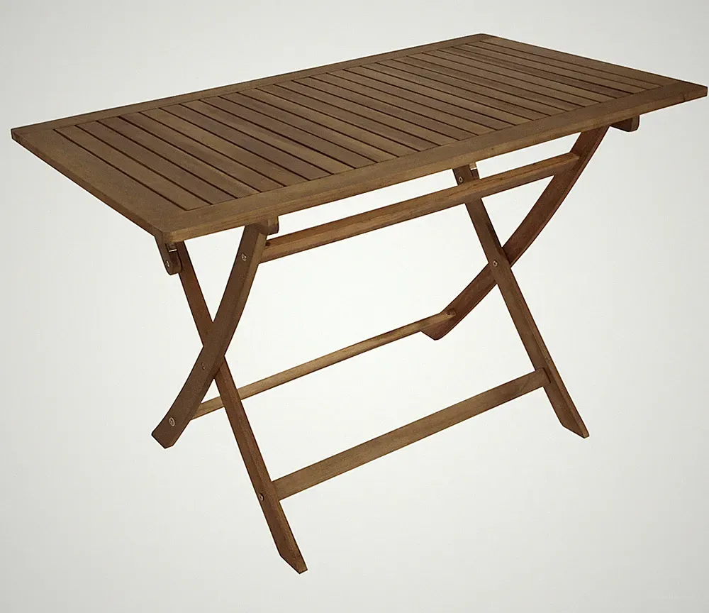 Gartentisch Klapptisch Gartenmöbel Tisch Holztisch TOBAGO 120x70cm klappbar Holz