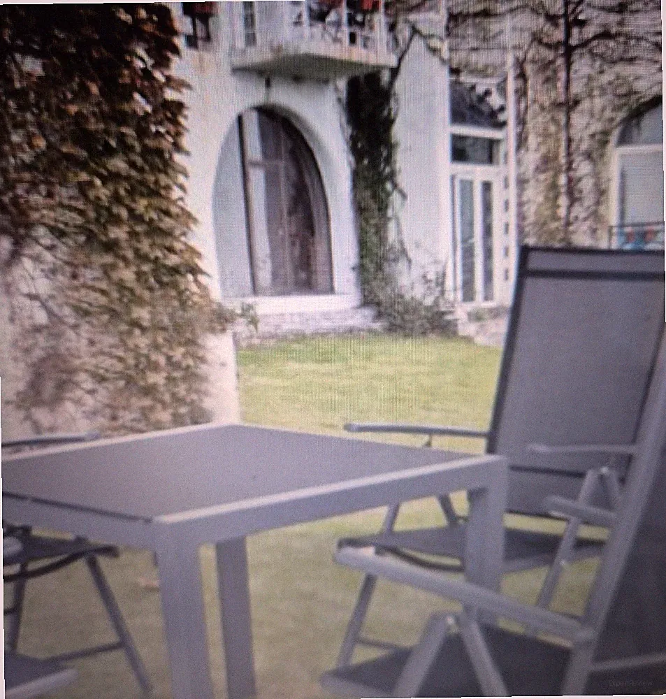 Gartentisch quadratisch grau 80x80 cm, Höhe 75 cm, einfarbig