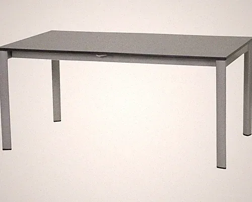 Gartentisch Sieger Vivodur ausziehbar 3980-50 165 x 95 cm Gestell aus Aluminium