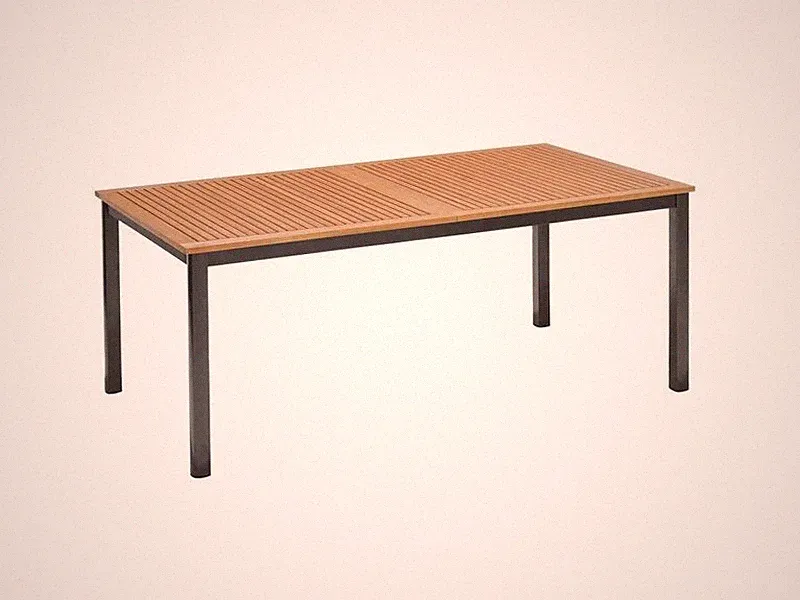 Gartentisch Terrassentisch Ausziehbar FSC-Holz Braun 180-240cm x 100cm - DEFEKT