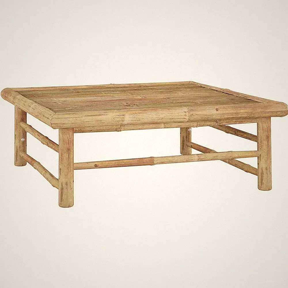 Bambus Gartentisch