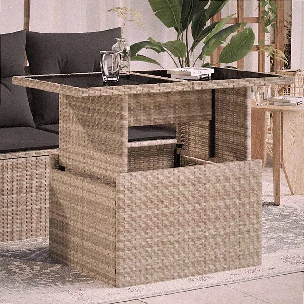 gartentisch ausziehbar ohne glas