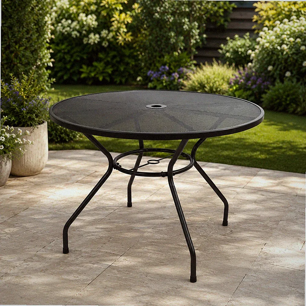 Gartentisch Tisch Rundtisch 100cm Bistrotisch Terrassentisch