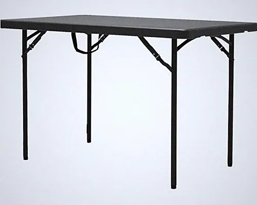 Gartentisch XL 120, 122 x 76,2 x 75,5 cm anthrazit klappbar, mit Tragegriff zum