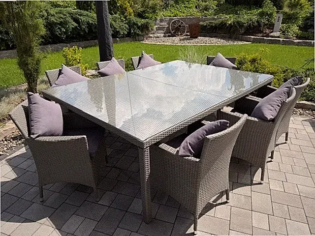 Gelegenheit - Verkaufe 26 teilige Garten Sitzgruppe Rattan inkl. Kissen
