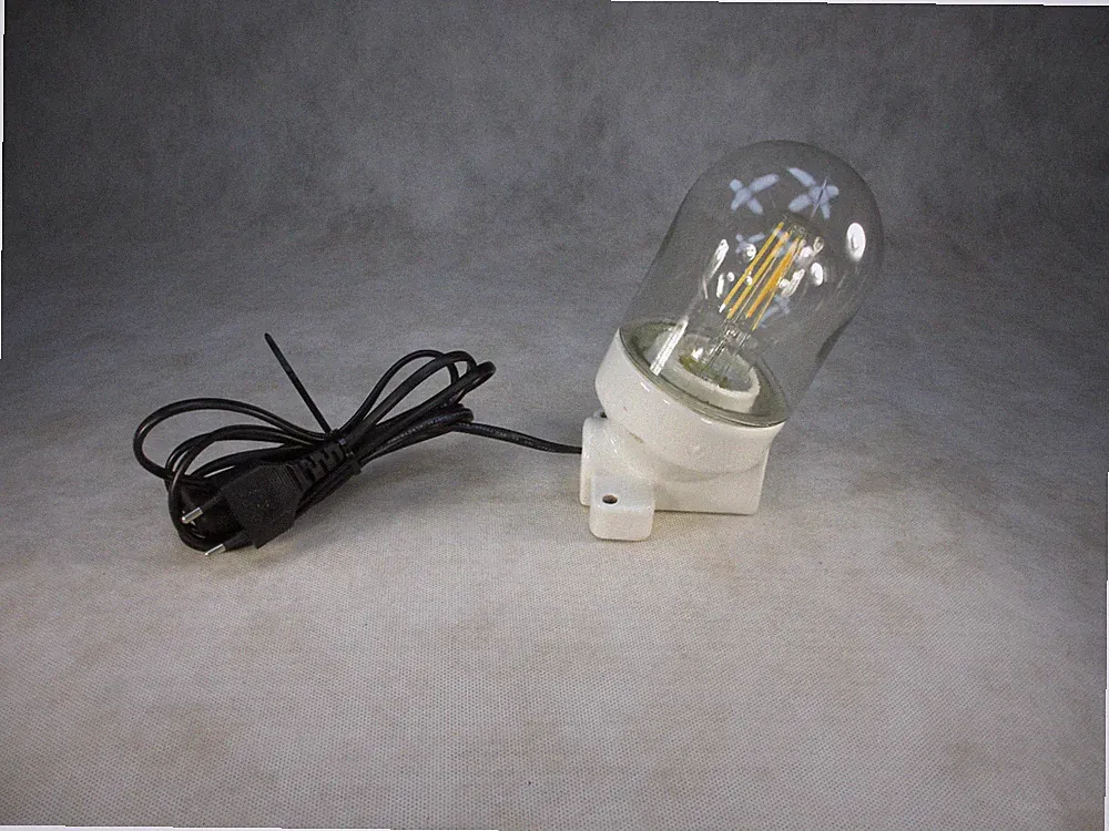 Glaskolbenlampe Bauhaus Lampe Art Deco Lampe Keramik Tischlampe Glas Wandlampe
