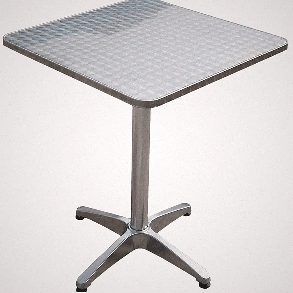 Harms 950364 Bistrotisch Alu Quadratisch