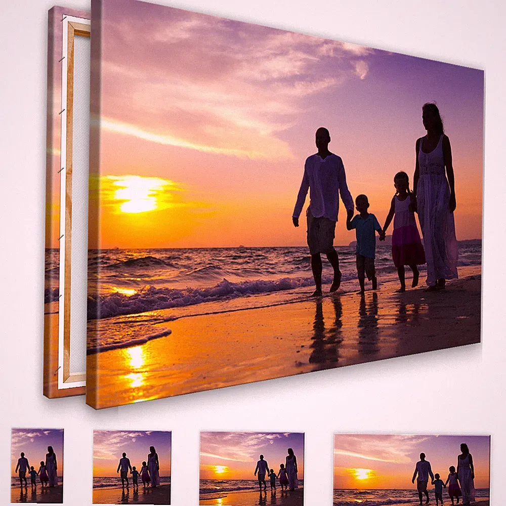 Ihr Bild auf Leinwand eigenes Foto Wunschmotiv Kunstdruck Qualitätsprüfung Wand
