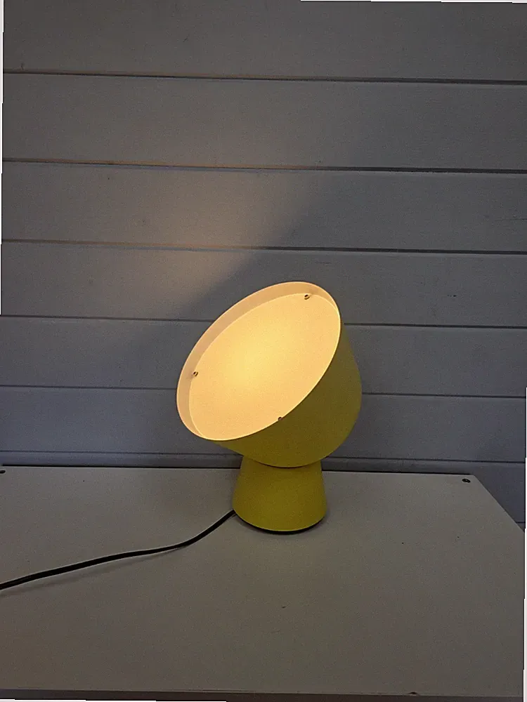 Ikea gelb Metall PS 2017 Wand-/Tischlampe Ola Wihlborg Retro Industrial Mancave
