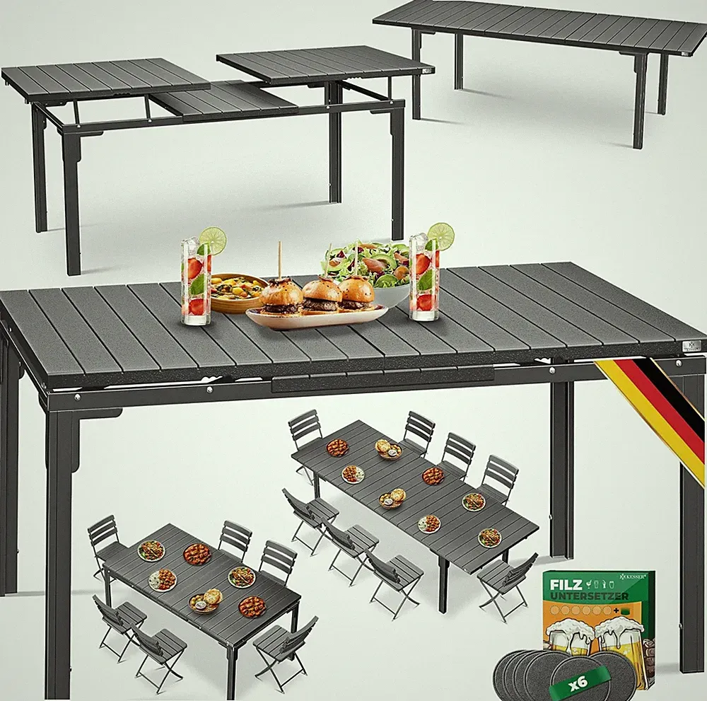 gartentisch ausziehbar 180-240