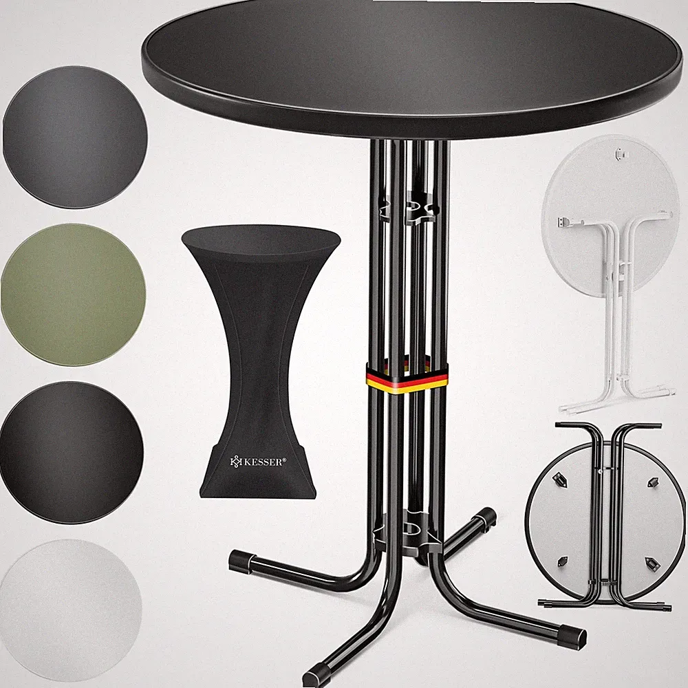 KESSER® Stehtisch Bistrotisch klappbar Partytisch Klapptisch Gastro Garten Tisch