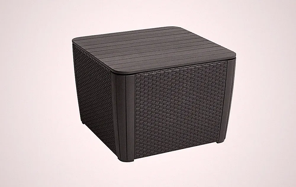 Keter Gartentisch Luzon Plus flat wicker, graphit