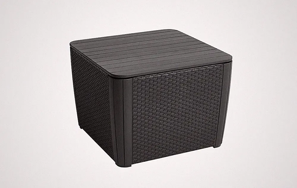 Keter Gartentisch Luzon Plus flat wicker, graphit