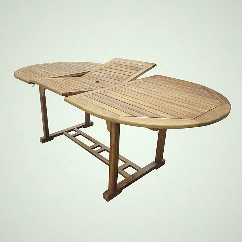 Keter Harmony Gartentisch Ausziehbar aus Akazienholz bis 180/240 x 90 x 75 cm