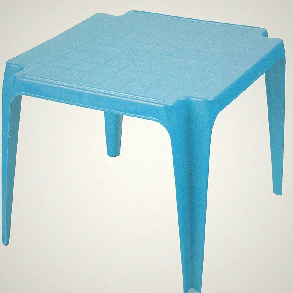 Kindertisch aus Kunststoff H 44,5 cm Gartentisch Kinder Wetterfest