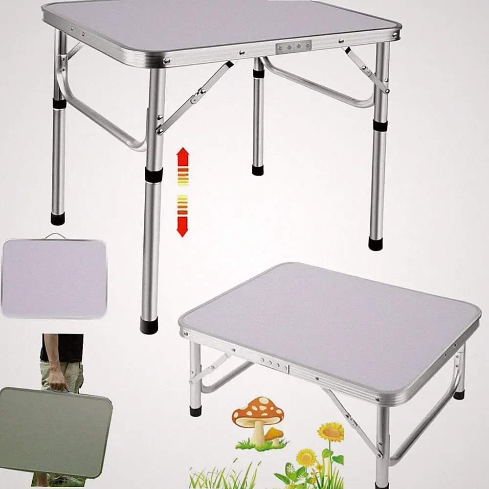 Klappbarer Camping Tisch Faltbar Tragbar Picknick Tisch Garten Balkon Outdoor