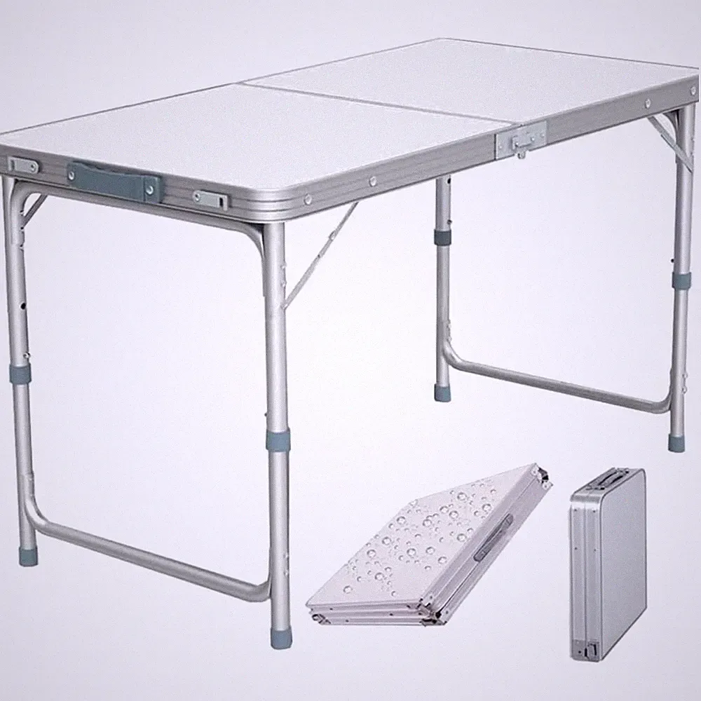 Klapptisch Aluminium rundung faltbar Outdoor Camping Garten Tisch