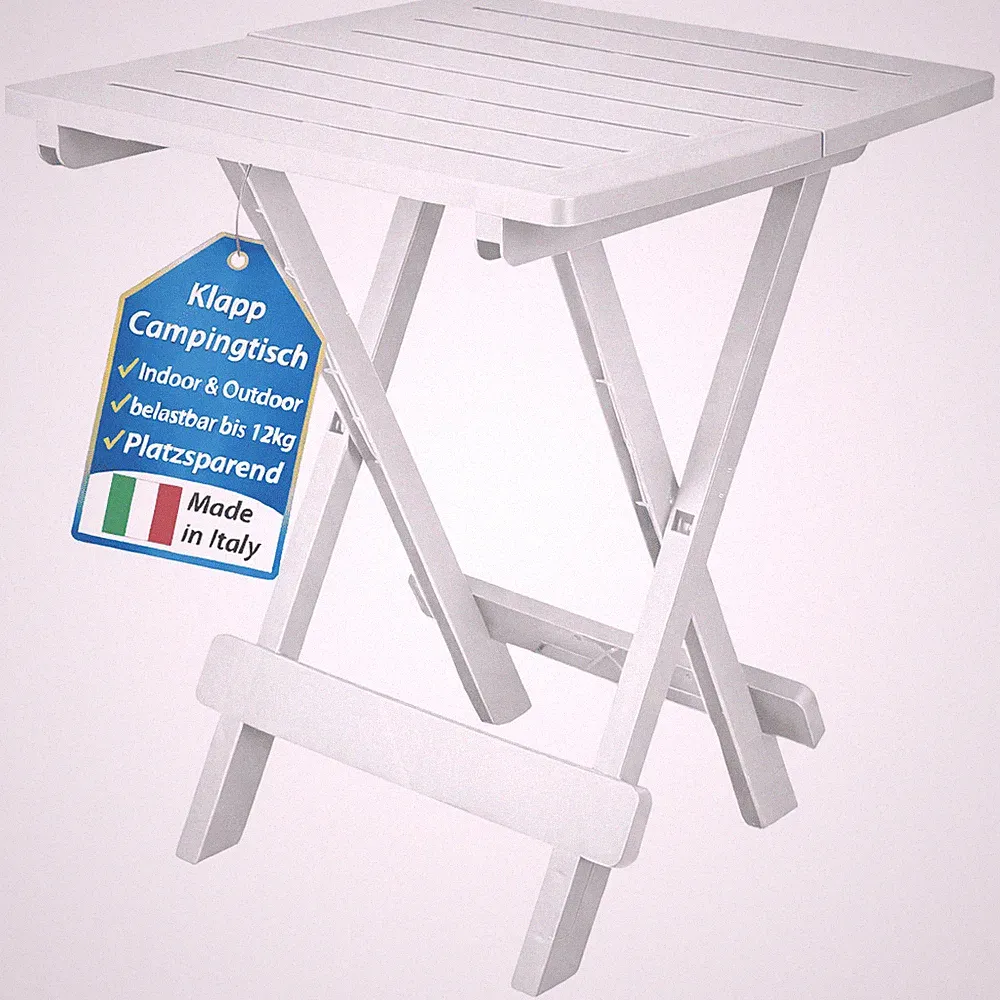Klapptisch Beistelltisch Terrassen Camping Tisch Klappbar Camper Balkon 5 Farben