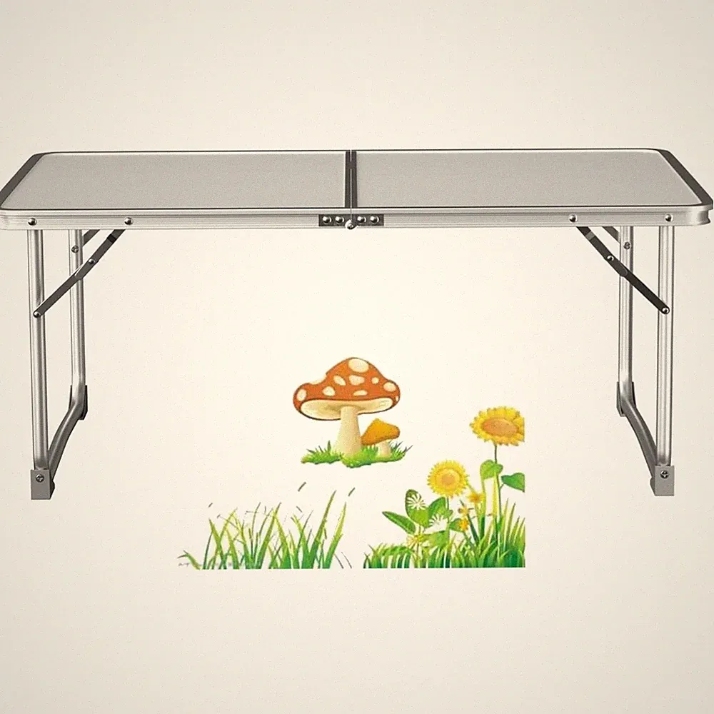 Klapptisch Camping Tisch Klapptisch faltbar Balkon Gartentisch Outdoor weiß