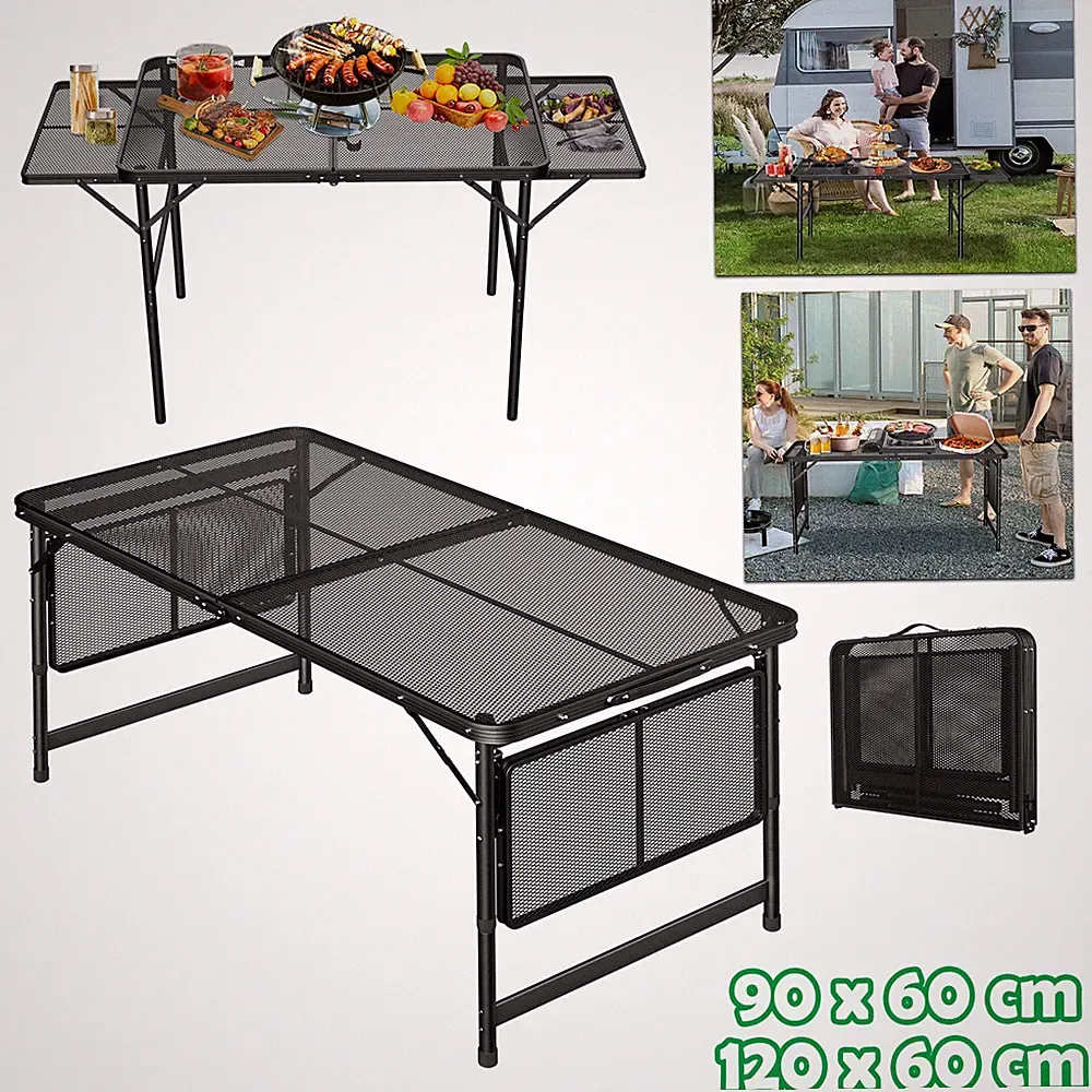 Klapptisch Campingtisch Zelttisch Gartentisch Höhenverstellbar Längenverstellbar