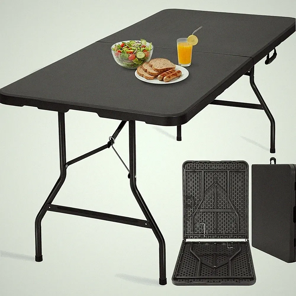 Klapptisch Gartentisch 180x75cm wetterfest stabil Klappbar Buffettisch