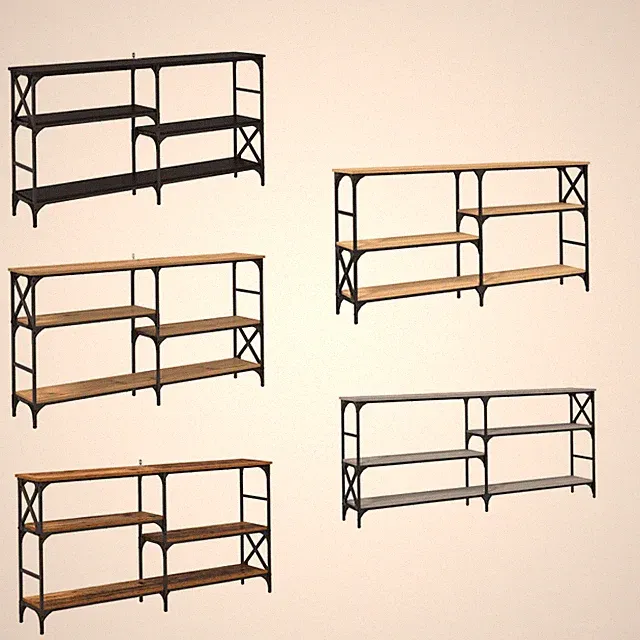 Konsolentisch Couchtisch Kaffeetisch Beistelltisch Gartentisch Holzwerkstoff