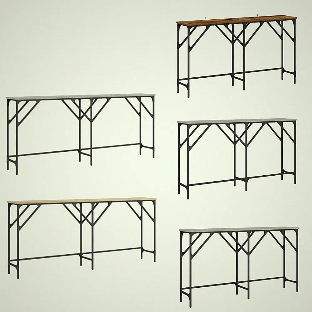 Konsolentisch Gartentisch Balkontisch Couchtisch Kaffeetisch Tisch Holzwerkstoff