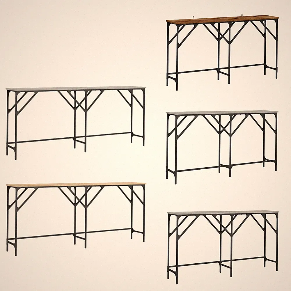 Konsolentisch Gartentisch Balkontisch Couchtisch Kaffeetisch Tisch Holzwerkstoff