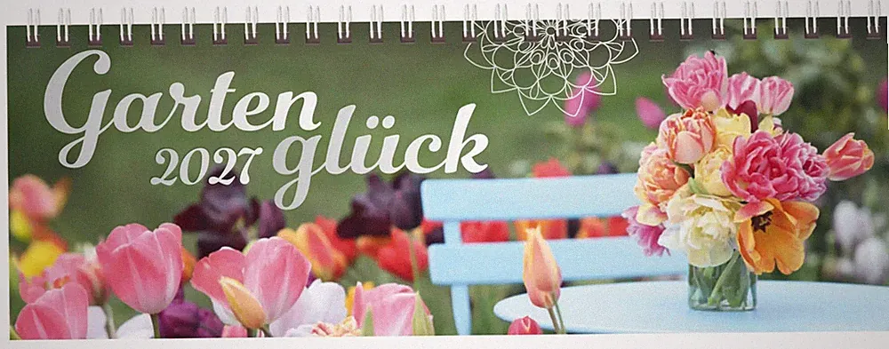 Korsch Verlag | Tischquerkalender Gartenglück 2027 | Kalender | Deutsch | 128 S.