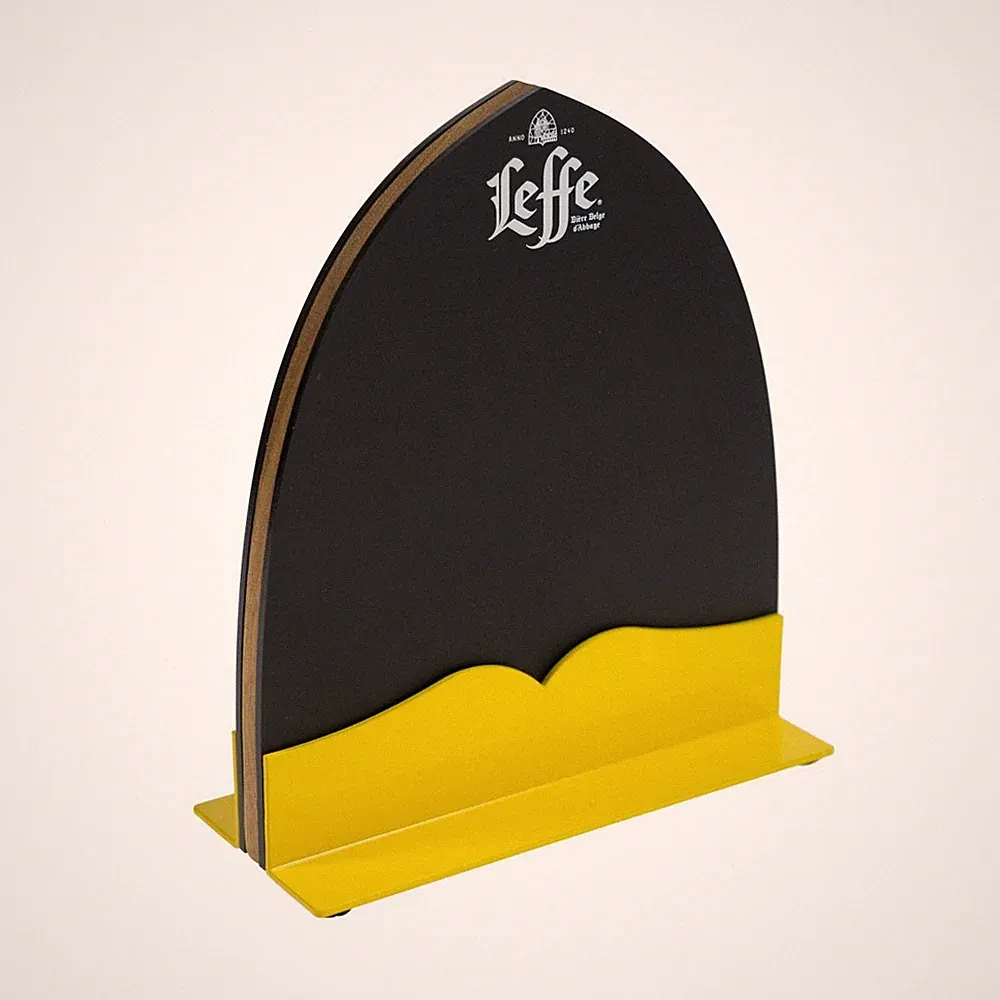 Leffe Kreidetafel Tischaufsteller Menü Speisen Getränke Karte Gastro Bar Bistro