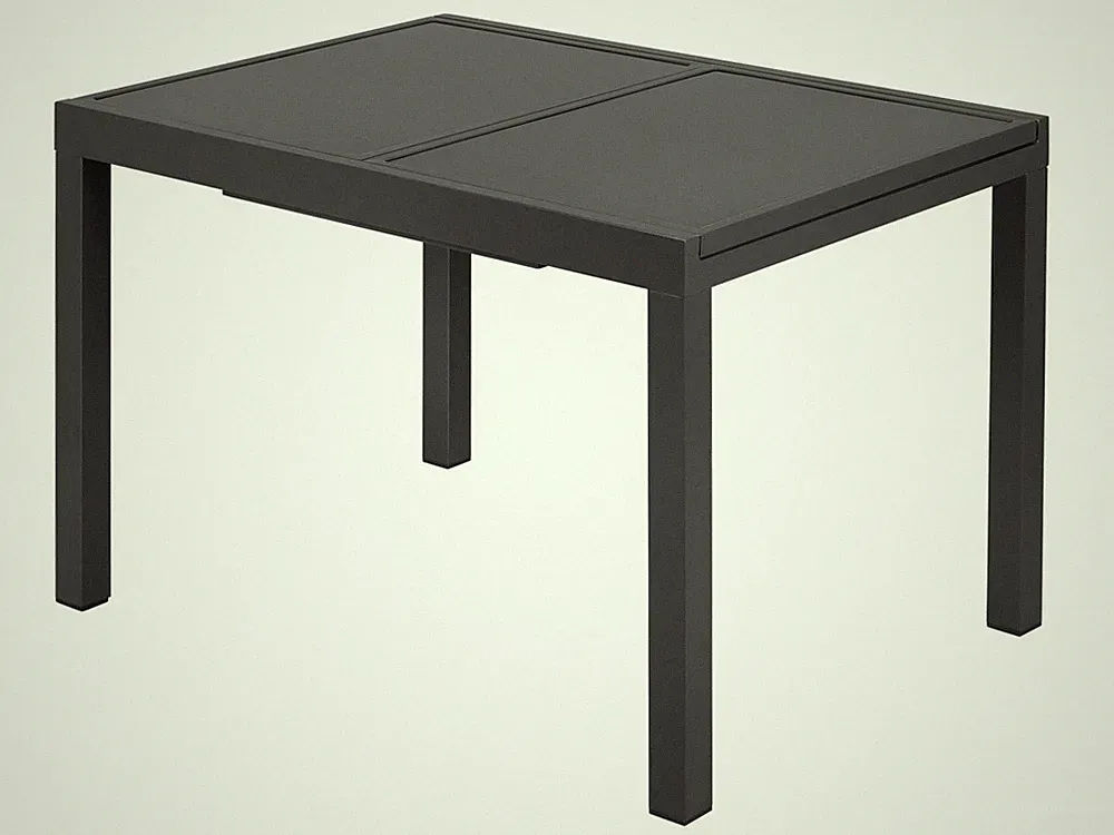 LIVARNO home Alu-Gartentisch »Houston / Toronto«, ausziehbar, grau - B-Ware