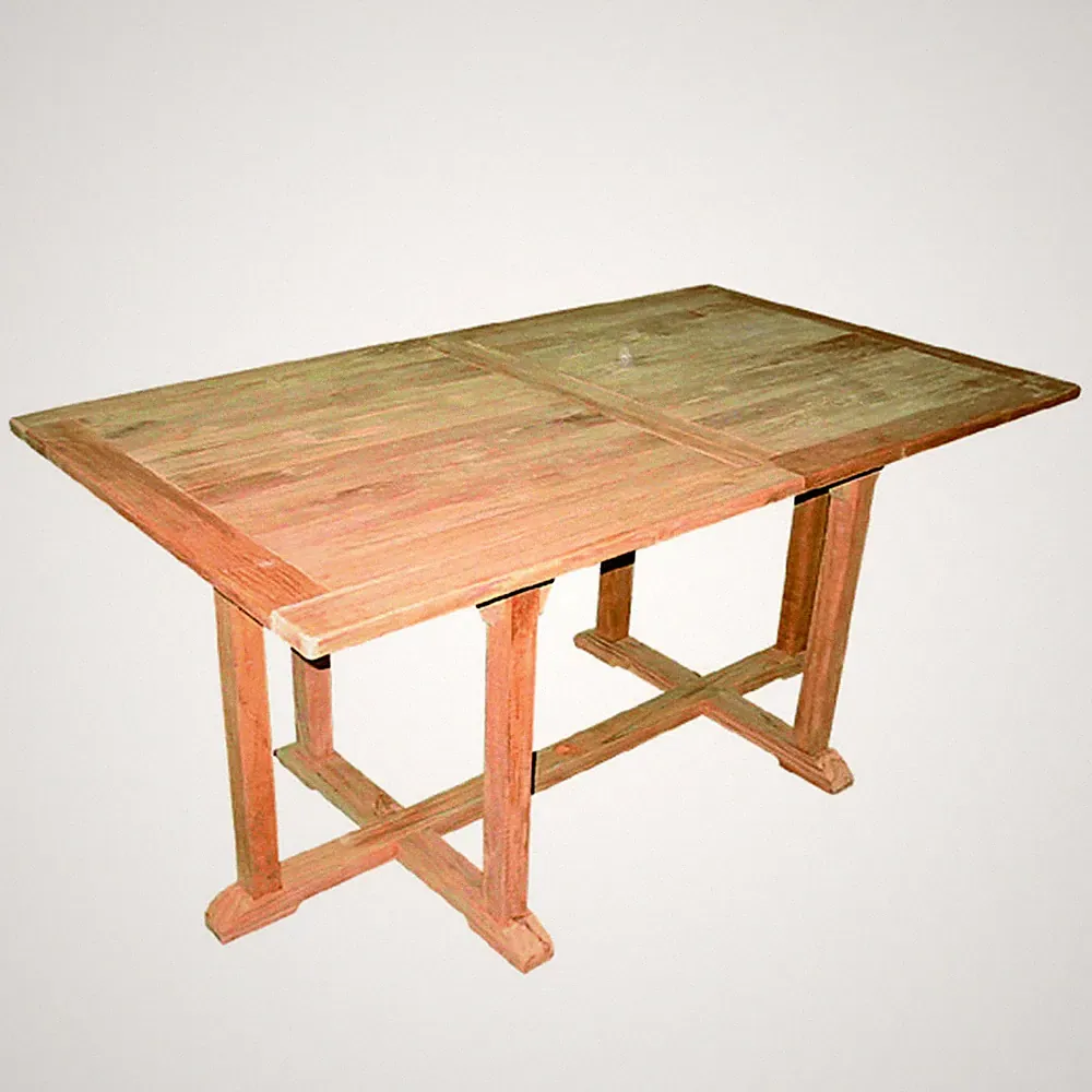 Luxus Teak Tisch Gartentisch ausziehbar 210/160 x 90 x 75 cm aus Plantagenanbau