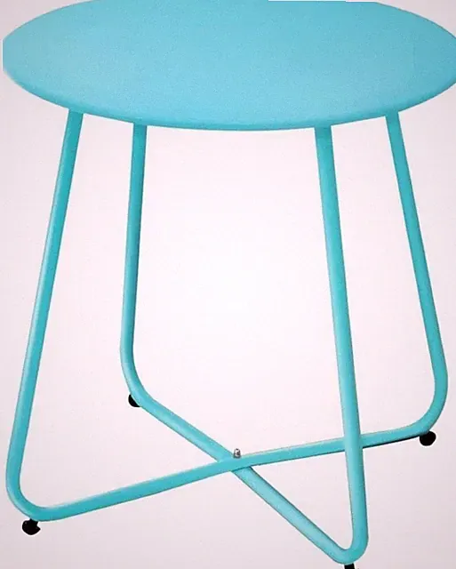 Mano Rund Sofatisch Beistelltisch Blue