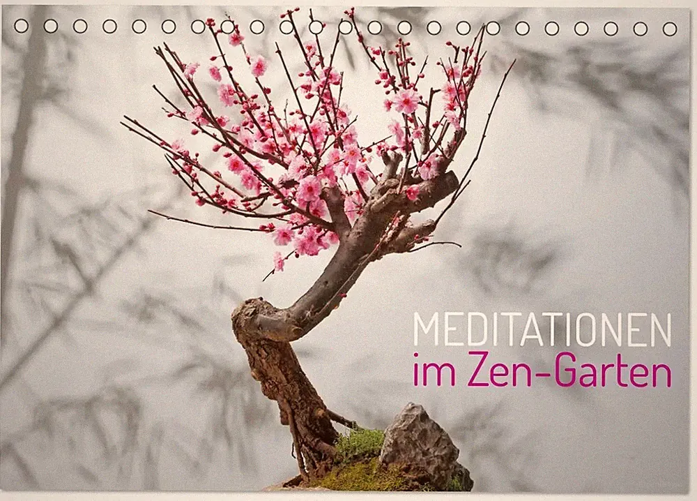 Meditationen im Zen-Garten (Tischkalender 2026 DIN A5 quer), CALVENDO...