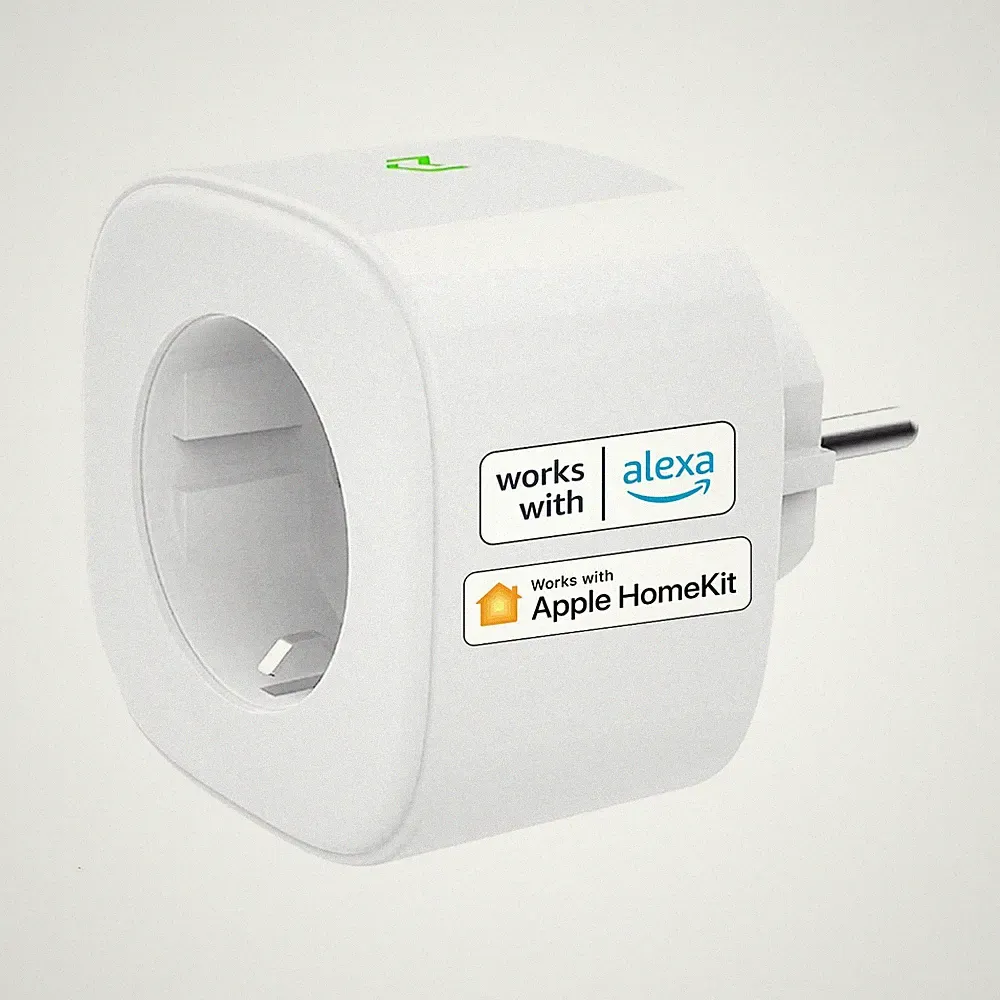 meross WLAN Steckdose Smart Plug für Alexa Apple HomeKit Google Assistant