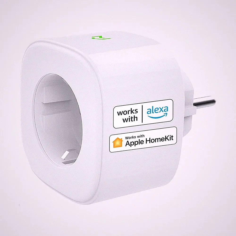meross WLAN Steckdose Smart Plug für Alexa Apple HomeKit Google Assistant