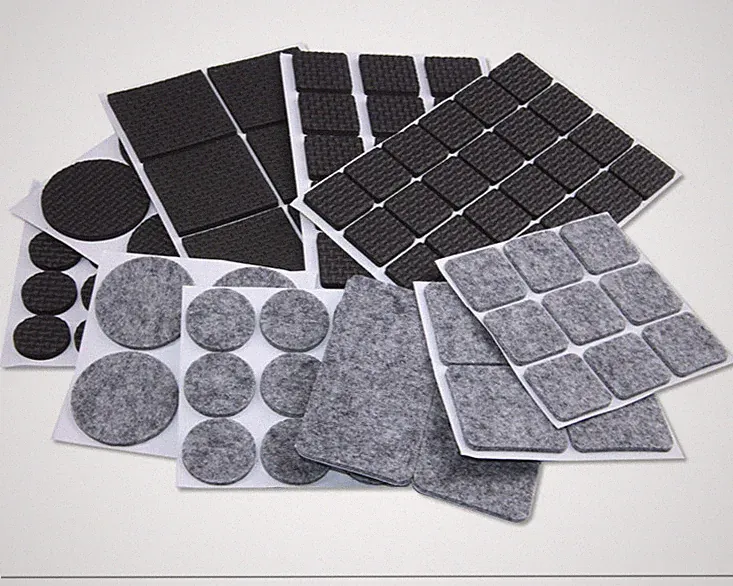 Möbel Tischbein Fuß Kissen Matte Unterlage Rutschfest Boden Schutz Selbstklebend