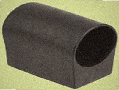 MWH Fußkappe / Bodengleiter Gartentisch rund Ø 32 mm schwarz