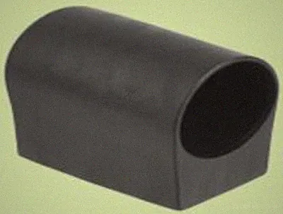 MWH Fußkappe / Bodengleiter Gartentisch rund Ø 32 mm schwarz