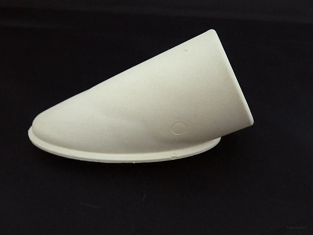 MWH Fusskappe Tisch versteller oval 38x25mm o. 47x31mm in weiss oder schwarz SET
