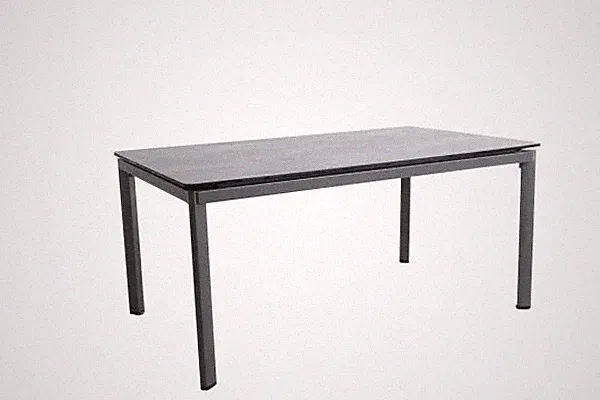 MWH Gartentisch witterungsbeständig 160 x 95 x 74 cm Balkontisch