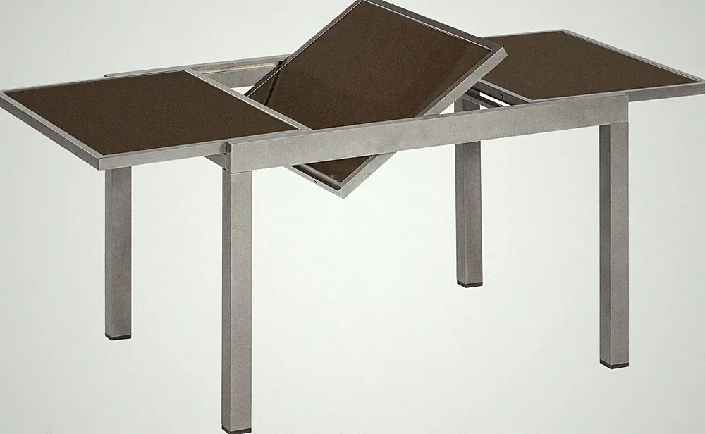 MX Alu Gartentisch Ausziehtisch Alutisch Terrassentisch Esstisch Balkontisch