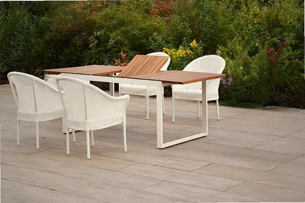 MX Gartenmöbel Bamberg Set 5tlg. Terrassenmöbel Balkonmöbel Gartengarnitur Tisch