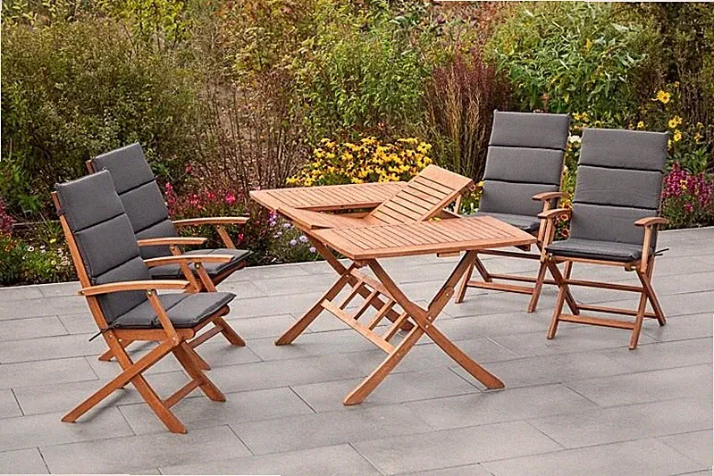 MX Gartenmöbel Comodoro Set 9tlg. Esstischgruppe Balkonmöbel Terrassenmöbel