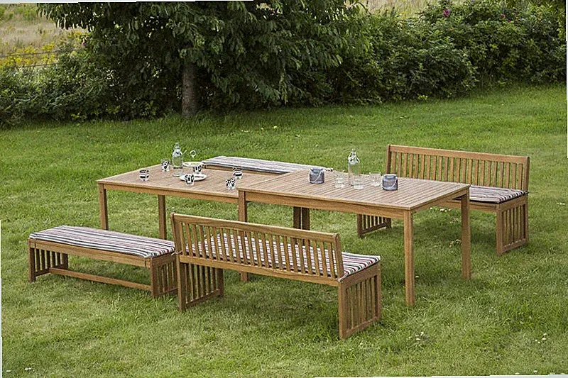 MX Gartenmöbel MULTI Hawaii Set 7tlg. Holzbank Balkonmöbel Terrassenmöbel Tisch