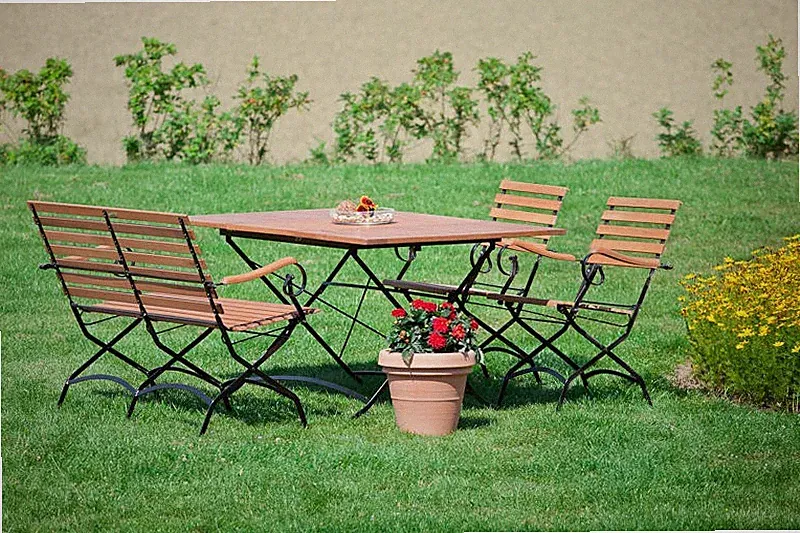 MX Gartenmöbel Schlossgarten 4tlg. Gartengarnitur Biergartengarnitur Balkonmöbel